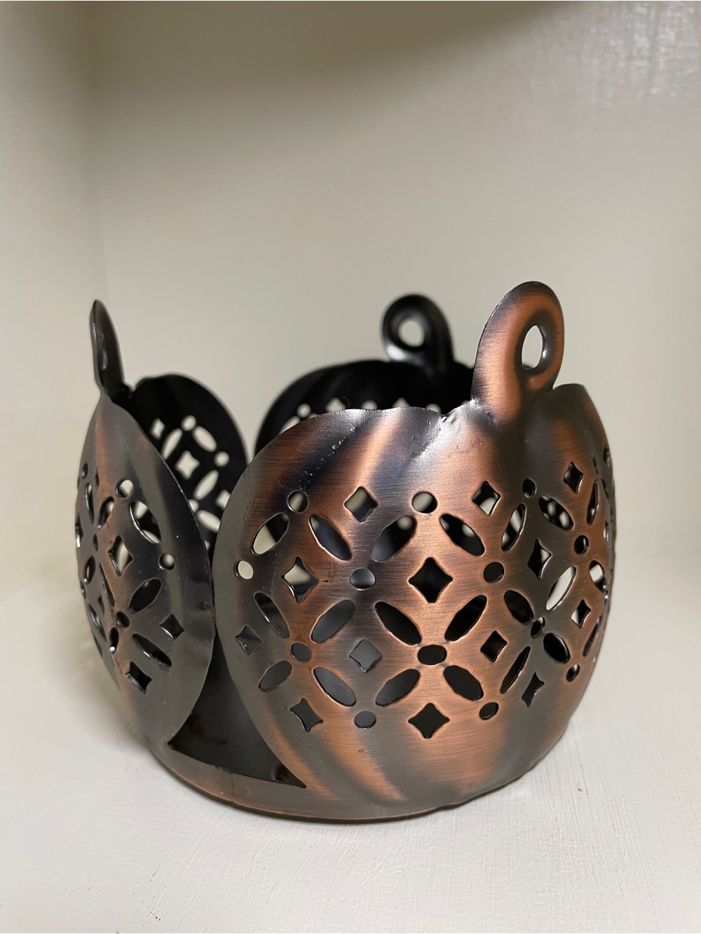 Bath & Body Works Copper Like Metal Candle Accessory
